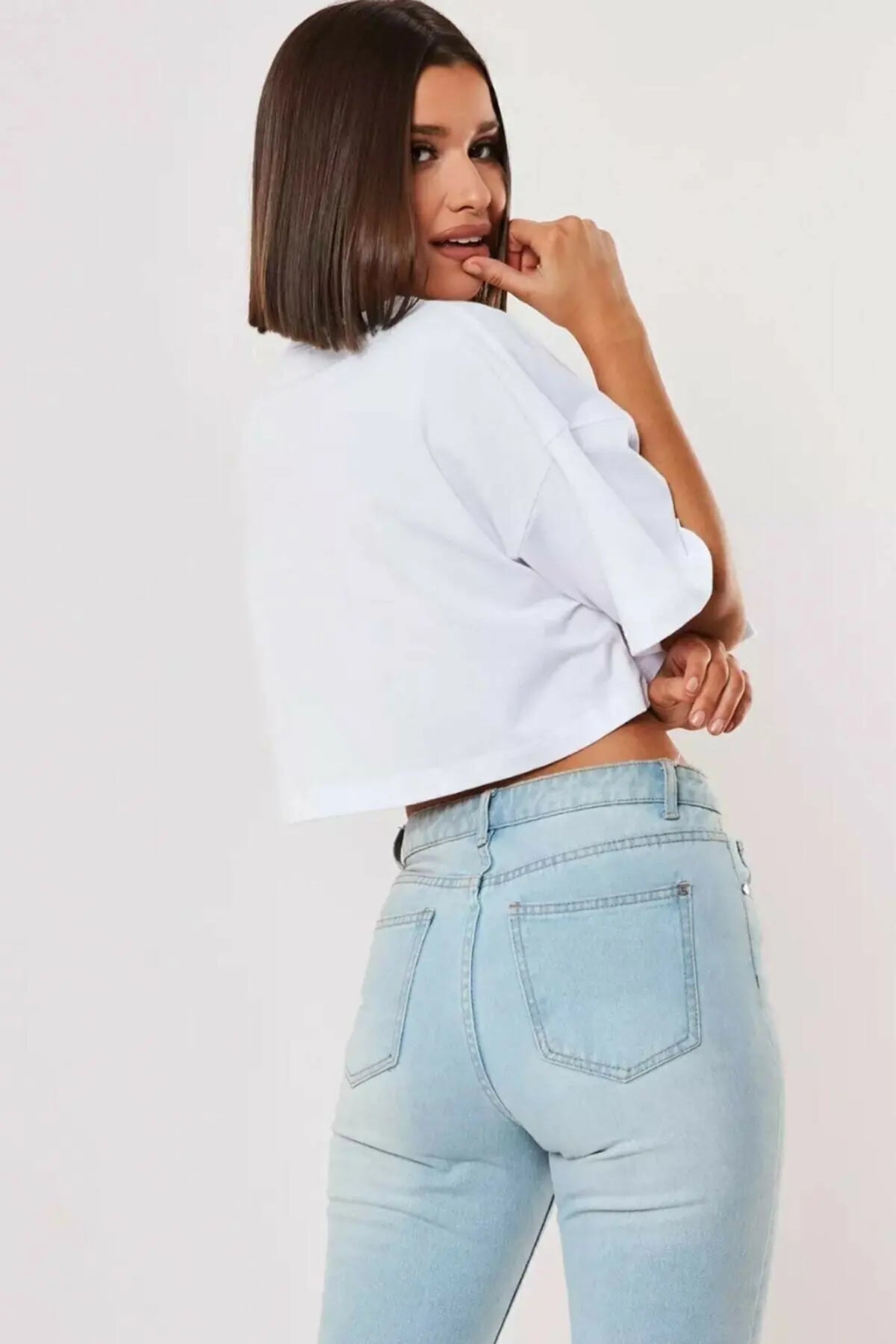 Women's Cotton Yoga Crop Top