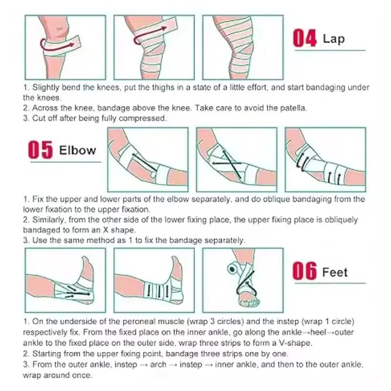 Athletic Elastic Bandage Wrap