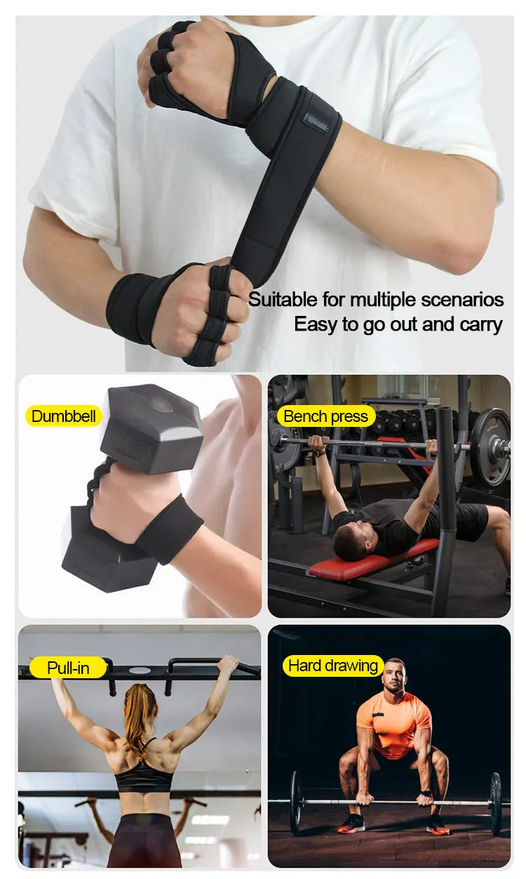 Ultimate Grip Gym Gloves