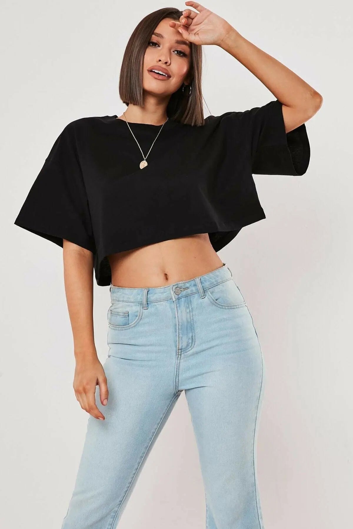Women's Cotton Yoga Crop Top