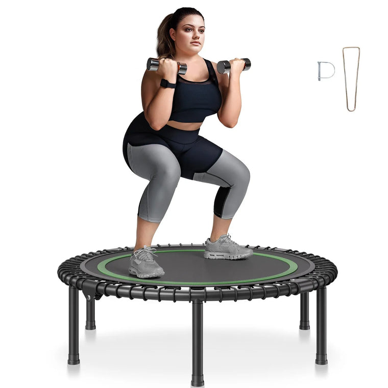 VEVOR 40 in Foldable Fitness Trampoline