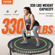 VEVOR 40 in Foldable Fitness Trampoline