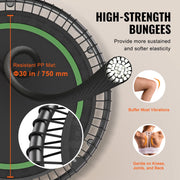 VEVOR 40 in Foldable Fitness Trampoline