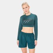 Apexwolf CTRLFORM Crop Top - Alpha Forest