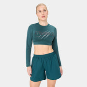 Apexwolf CTRLFORM Crop Top - Alpha Forest