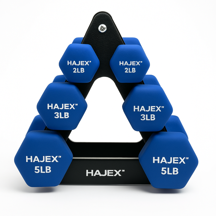 HAJEX Neoprene Dumbbell Set