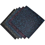 Tapis de sol rigides HAJEX pour salle de sport - Lot de 6