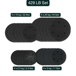 HAJEX Olympic Weight Plate Sets