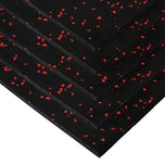 Tapis de sol rigides HAJEX pour salle de sport - Lot de 6