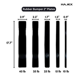 HAJEX Olympic Weight Plate Sets