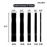 HAJEX Olympic Weight Plate Sets