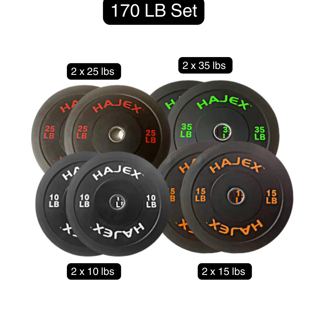 HAJEX Olympic Weight Plate Sets