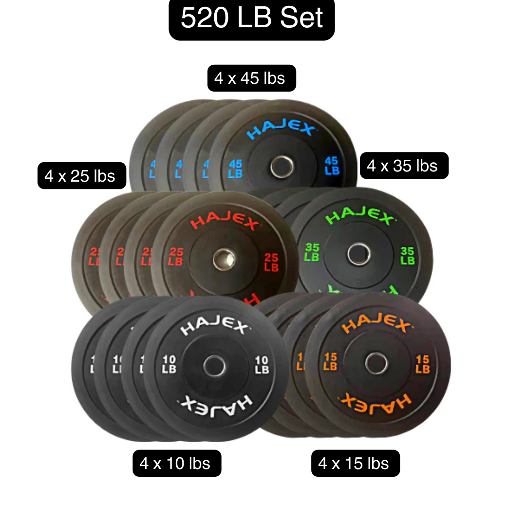 HAJEX Olympic Weight Plate Sets