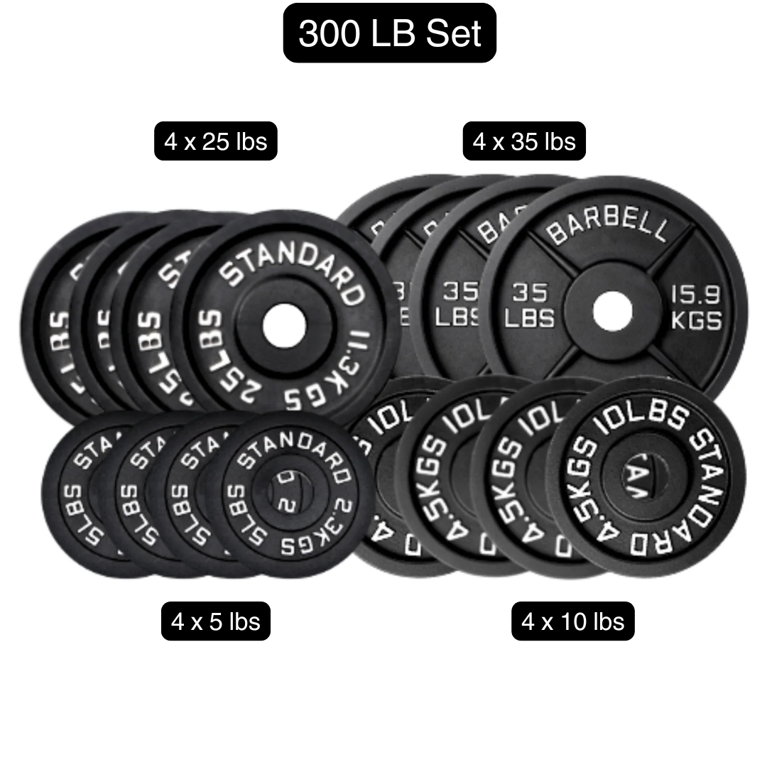 HAJEX Olympic Weight Plate Sets