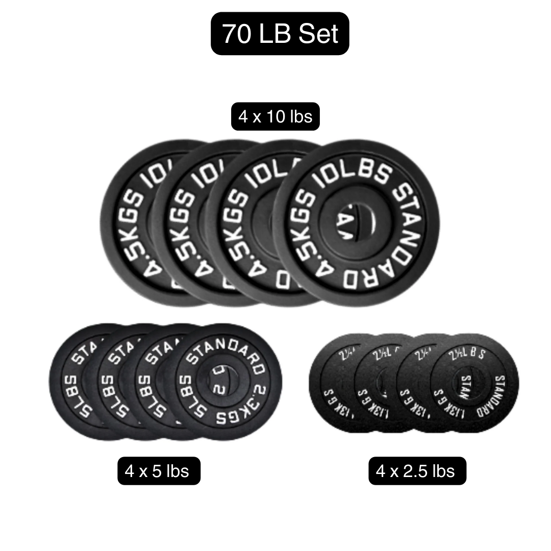 HAJEX Olympic Weight Plate Sets