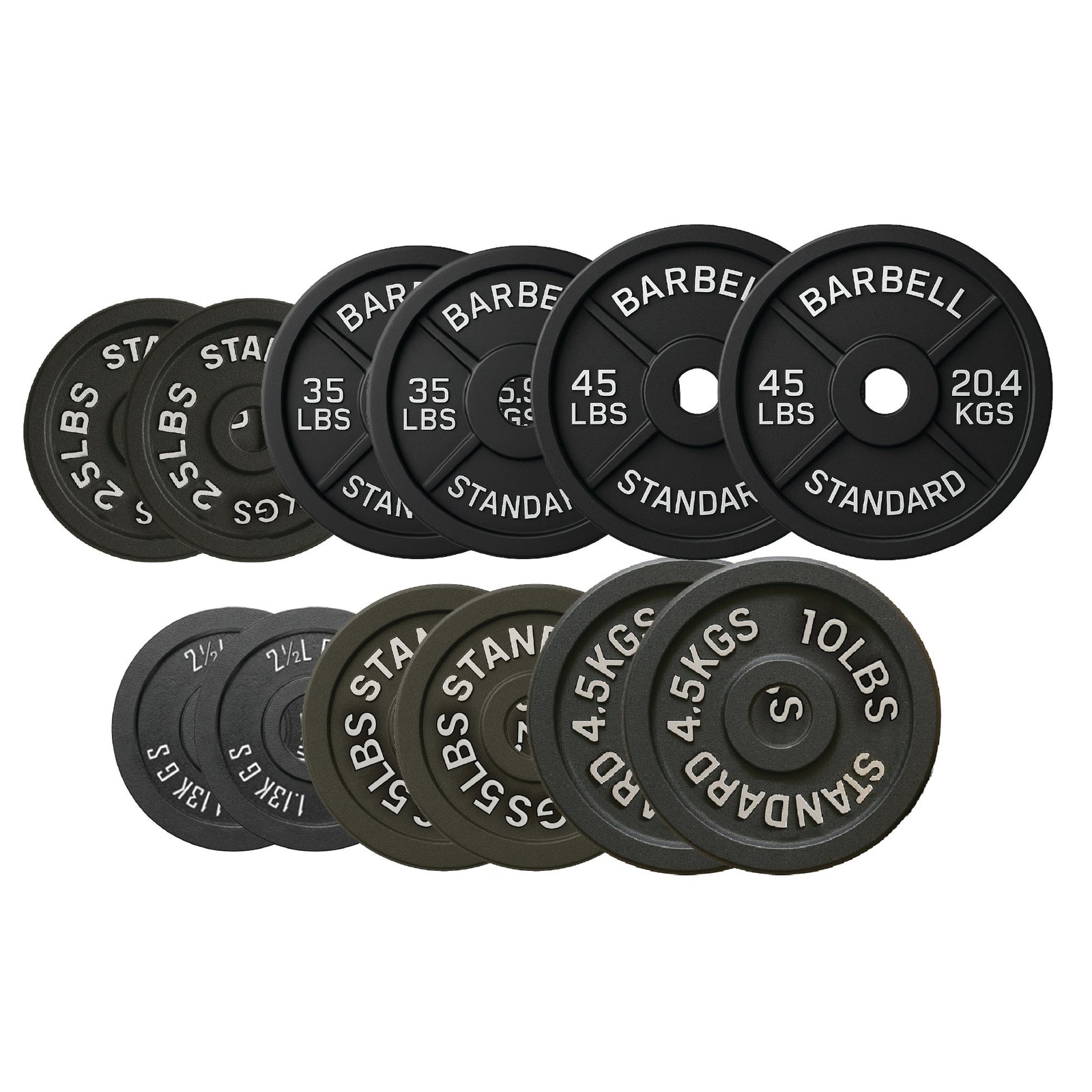 HAJEX Olympic Weight Plate Sets