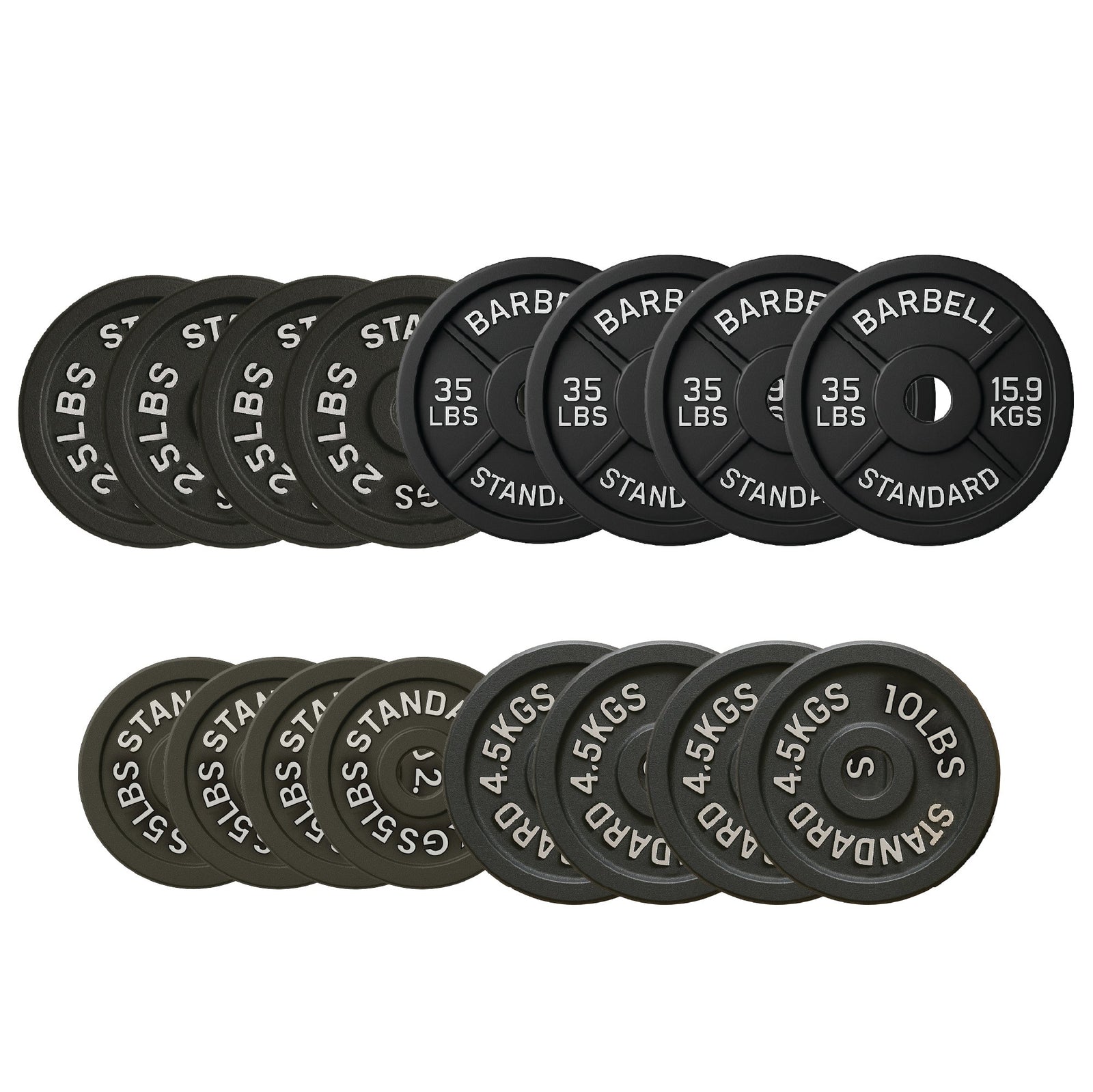 HAJEX Olympic Weight Plate Sets