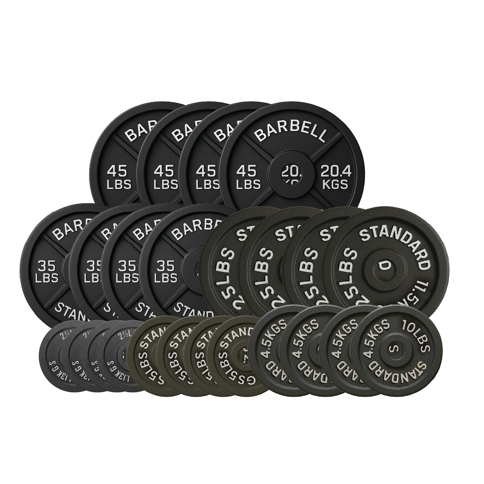 HAJEX Olympic Weight Plate Sets
