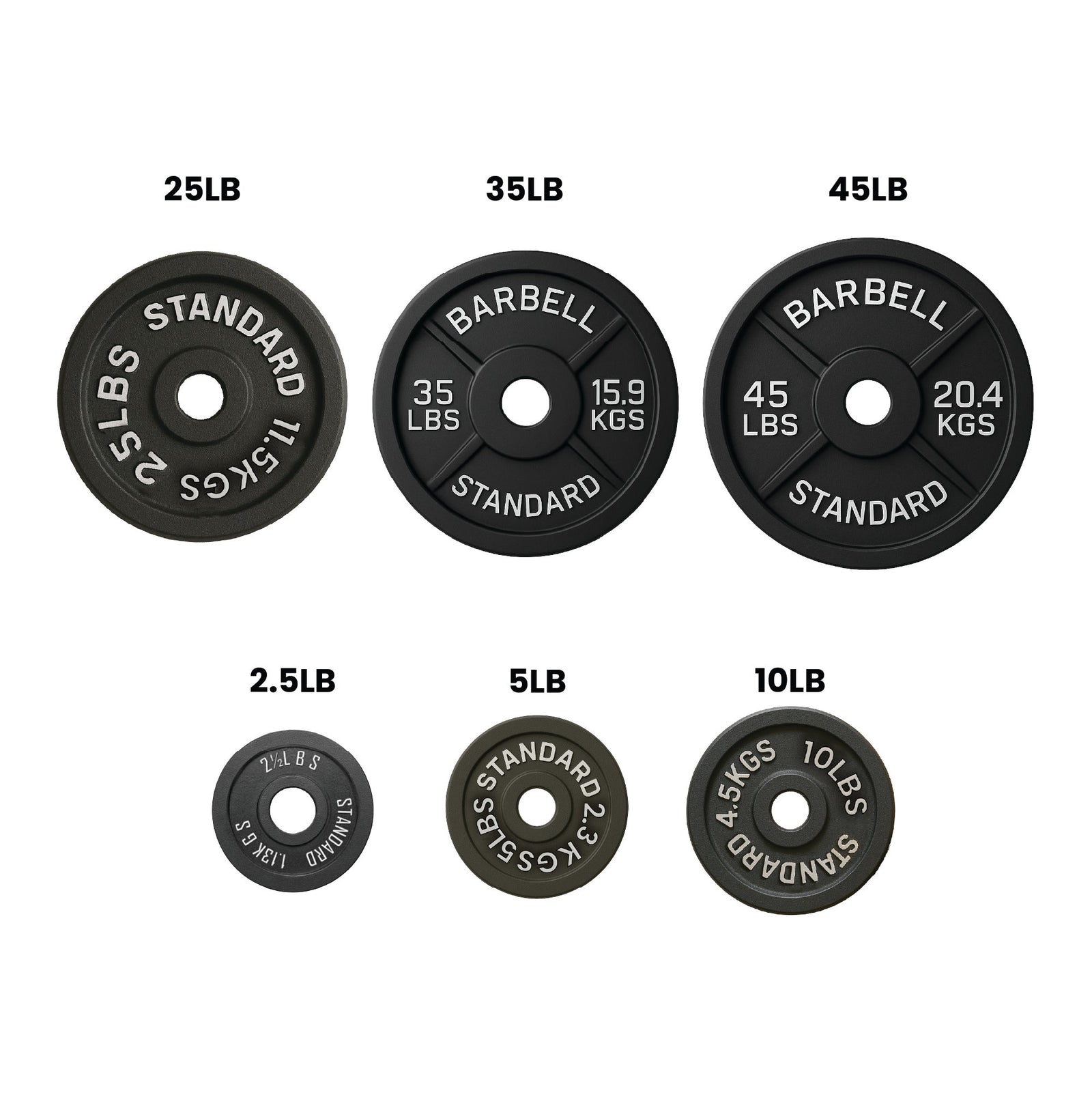 HAJEX Olympic Weight Plate Sets