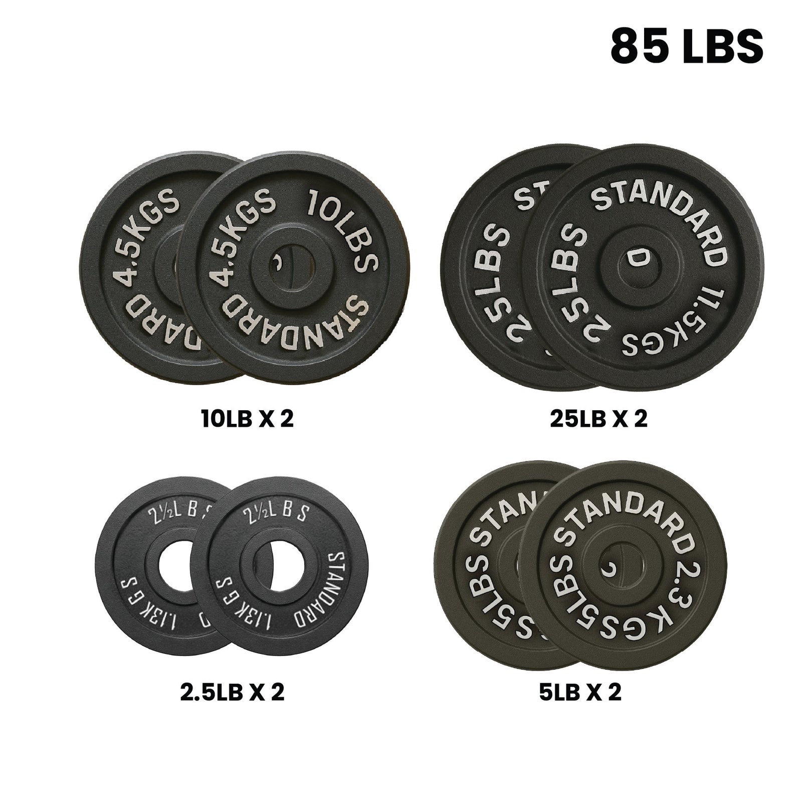 HAJEX Olympic Weight Plate Sets