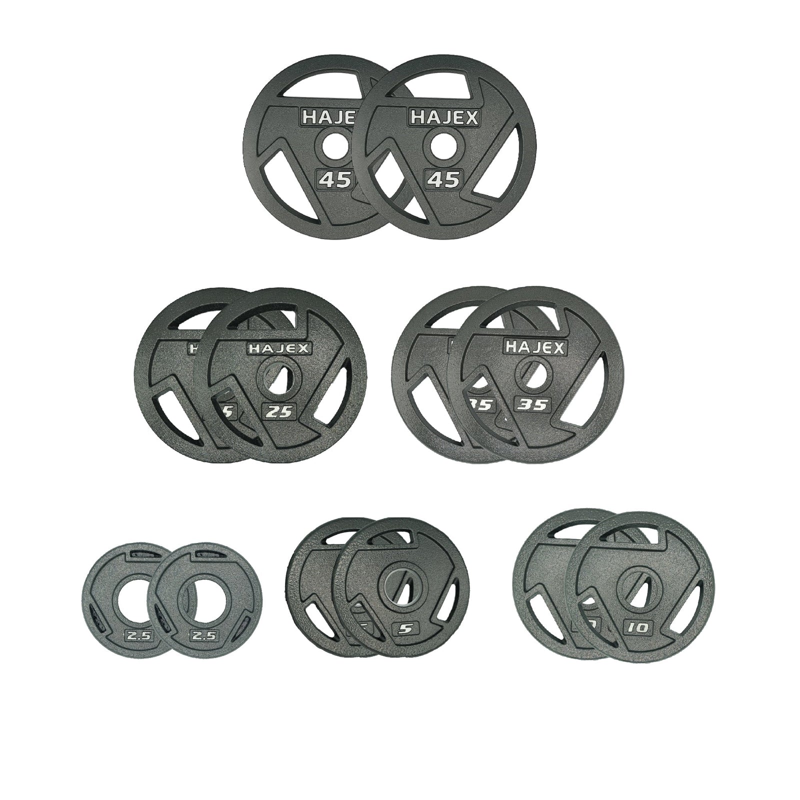 HAJEX Olympic Weight Plate Sets