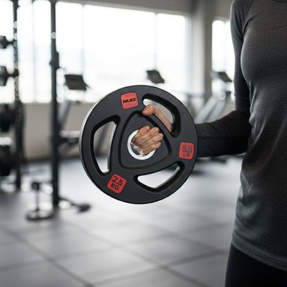 HAJEX Rubber Olympic Weight Plates