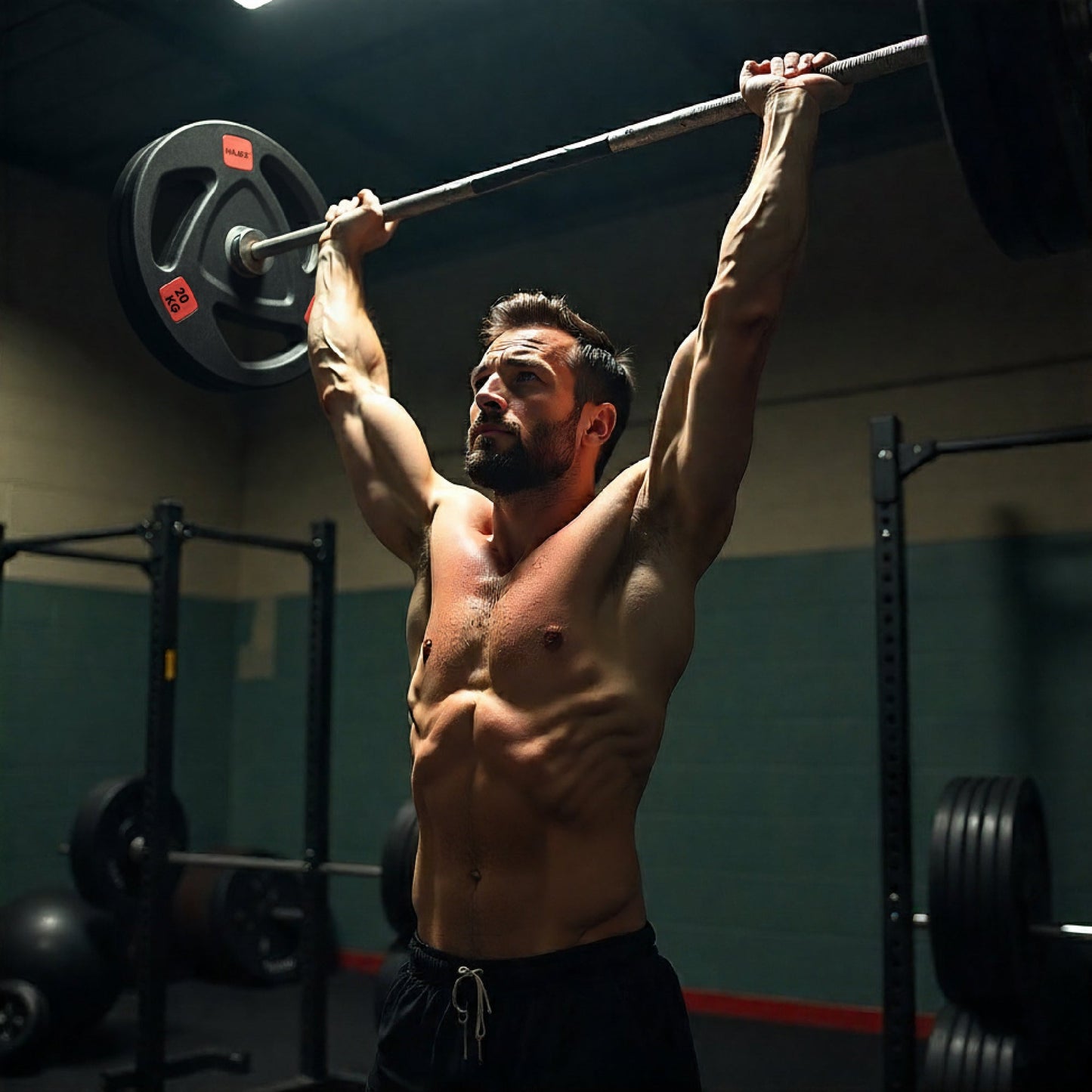 HAJEX Rubber Olympic Weight Plates