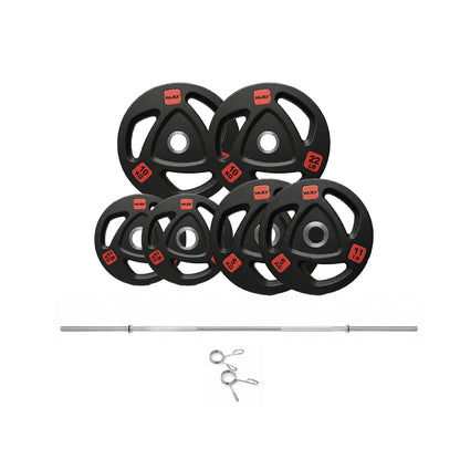 HAJEX Rubber Olympic Weight Plates