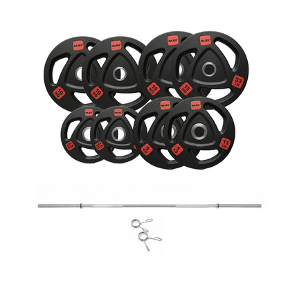 HAJEX Rubber Olympic Weight Plates