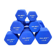 HAJEX Neoprene Dumbbell Set