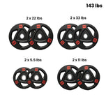 HAJEX Olympic Weight Plate Sets