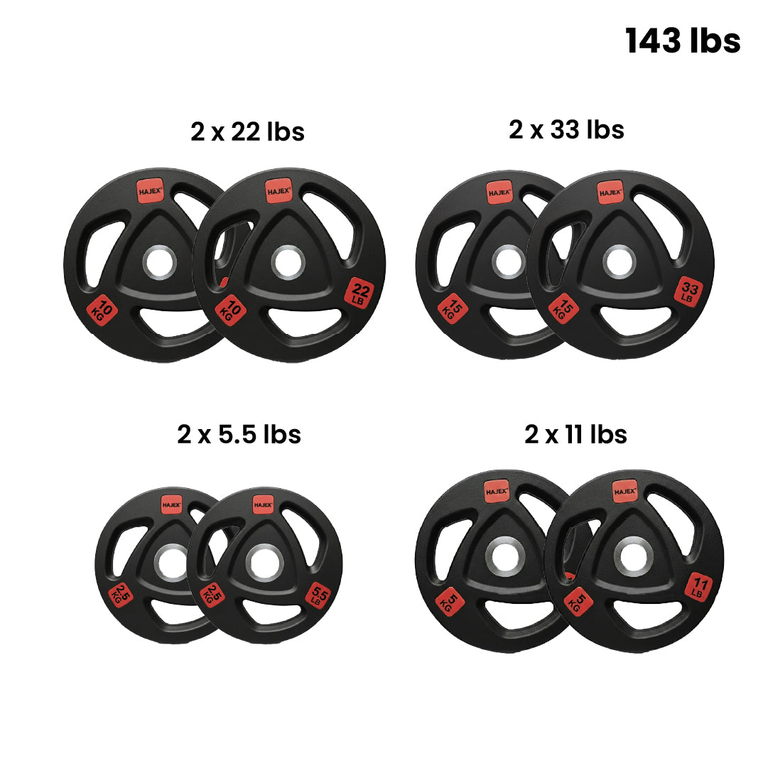 HAJEX Olympic Weight Plate Sets
