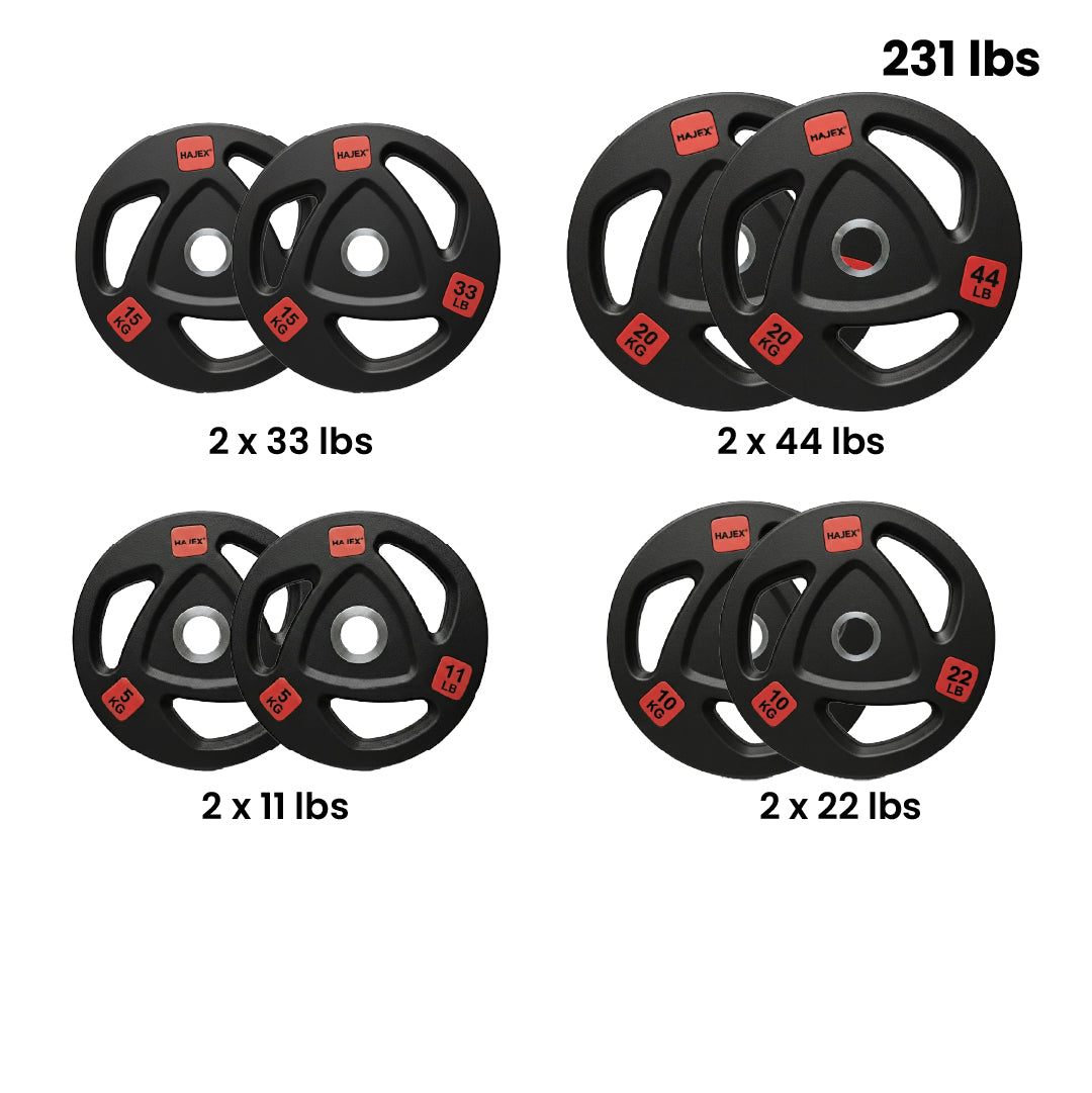HAJEX Olympic Weight Plate Sets