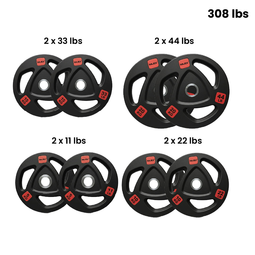 HAJEX Olympic Weight Plate Sets