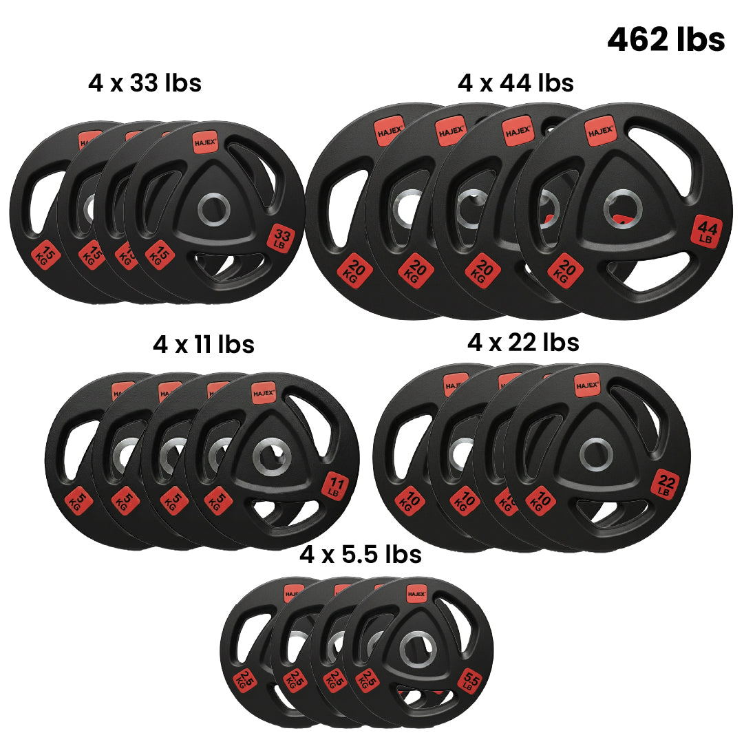 HAJEX Olympic Weight Plate Sets