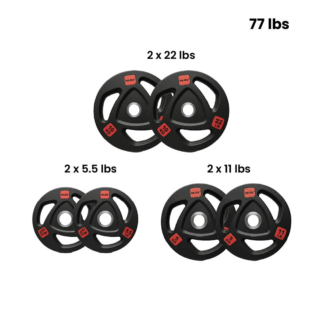HAJEX Olympic Weight Plate Sets