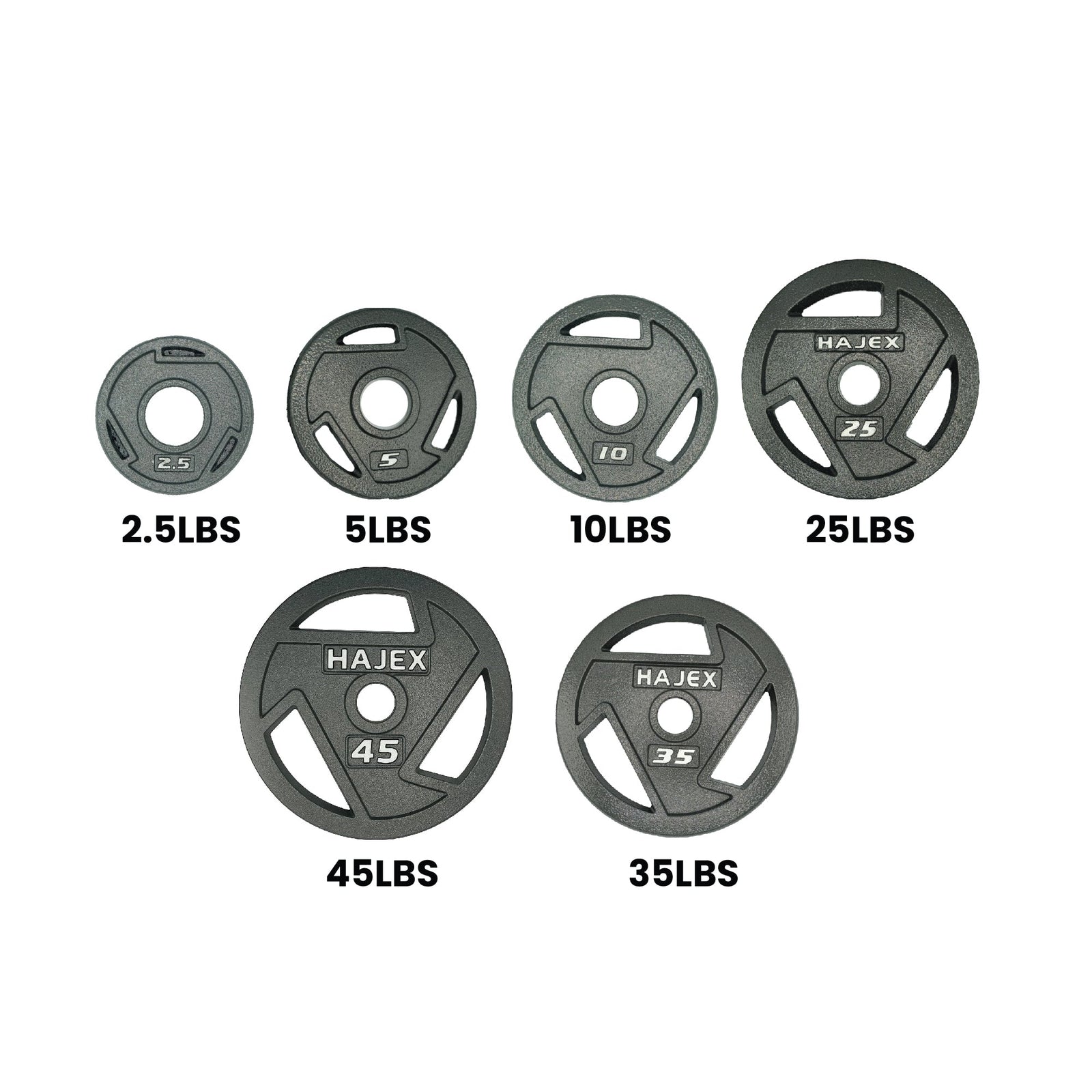 HAJEX Olympic Weight Plate Sets