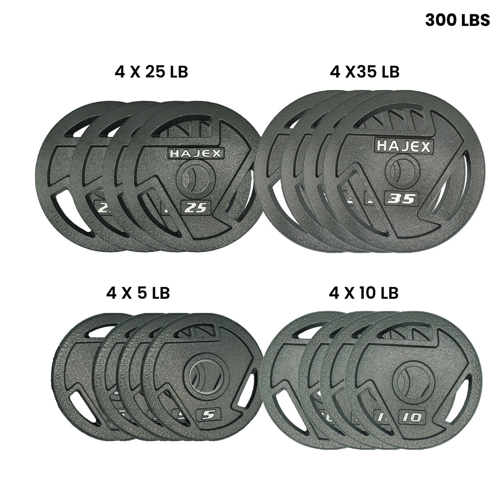 HAJEX Olympic Weight Plate Sets