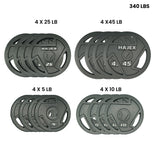 HAJEX Olympic Weight Plate Sets