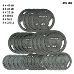 HAJEX Olympic Weight Plate Sets