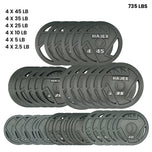 HAJEX Olympic Weight Plate Sets