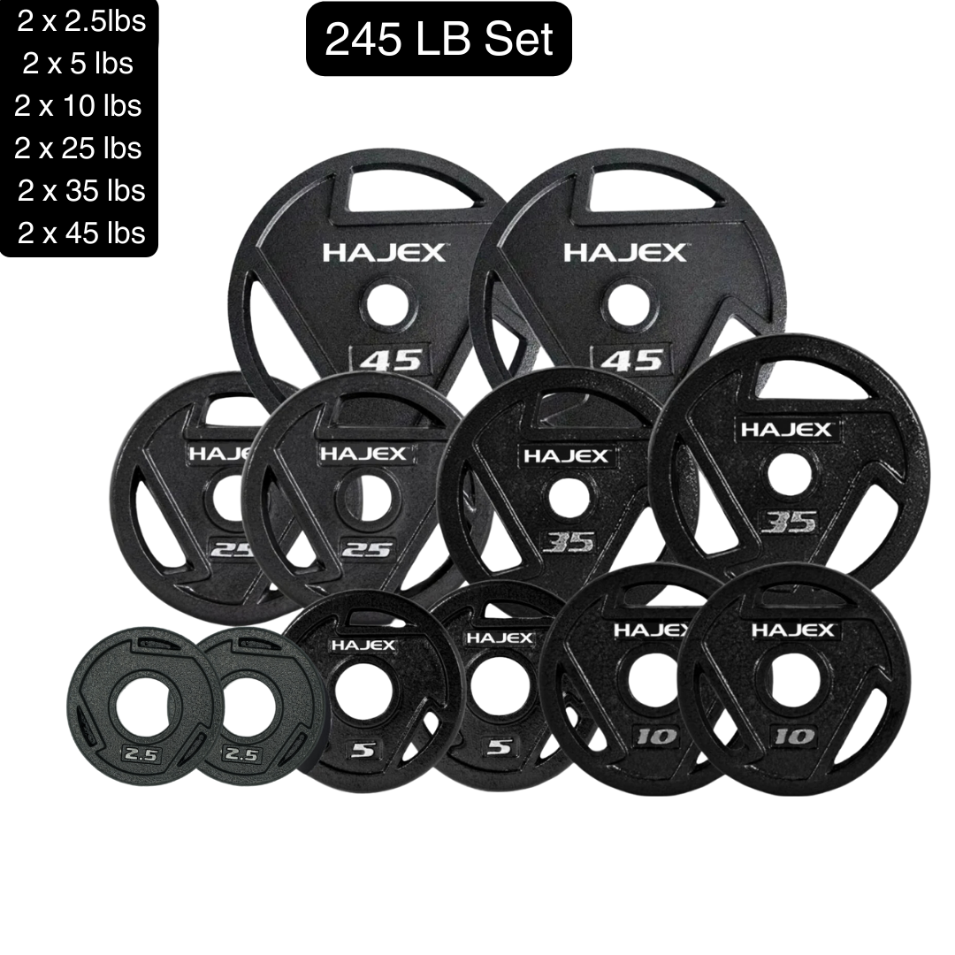HAJEX Olympic Weight Plate Sets
