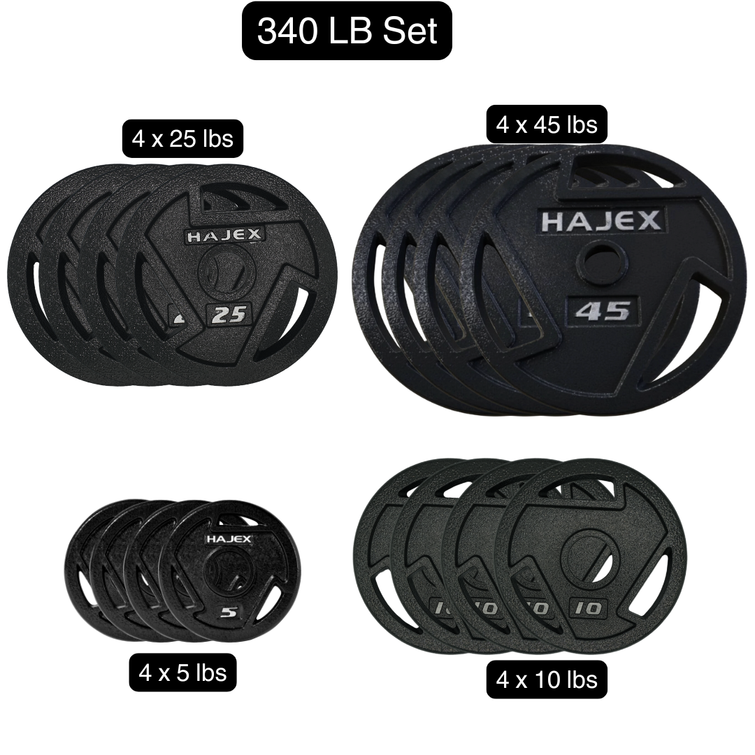 HAJEX Olympic Weight Plate Sets
