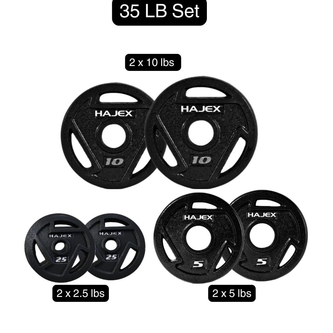HAJEX Olympic Weight Plate Sets