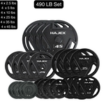 HAJEX Olympic Weight Plate Sets
