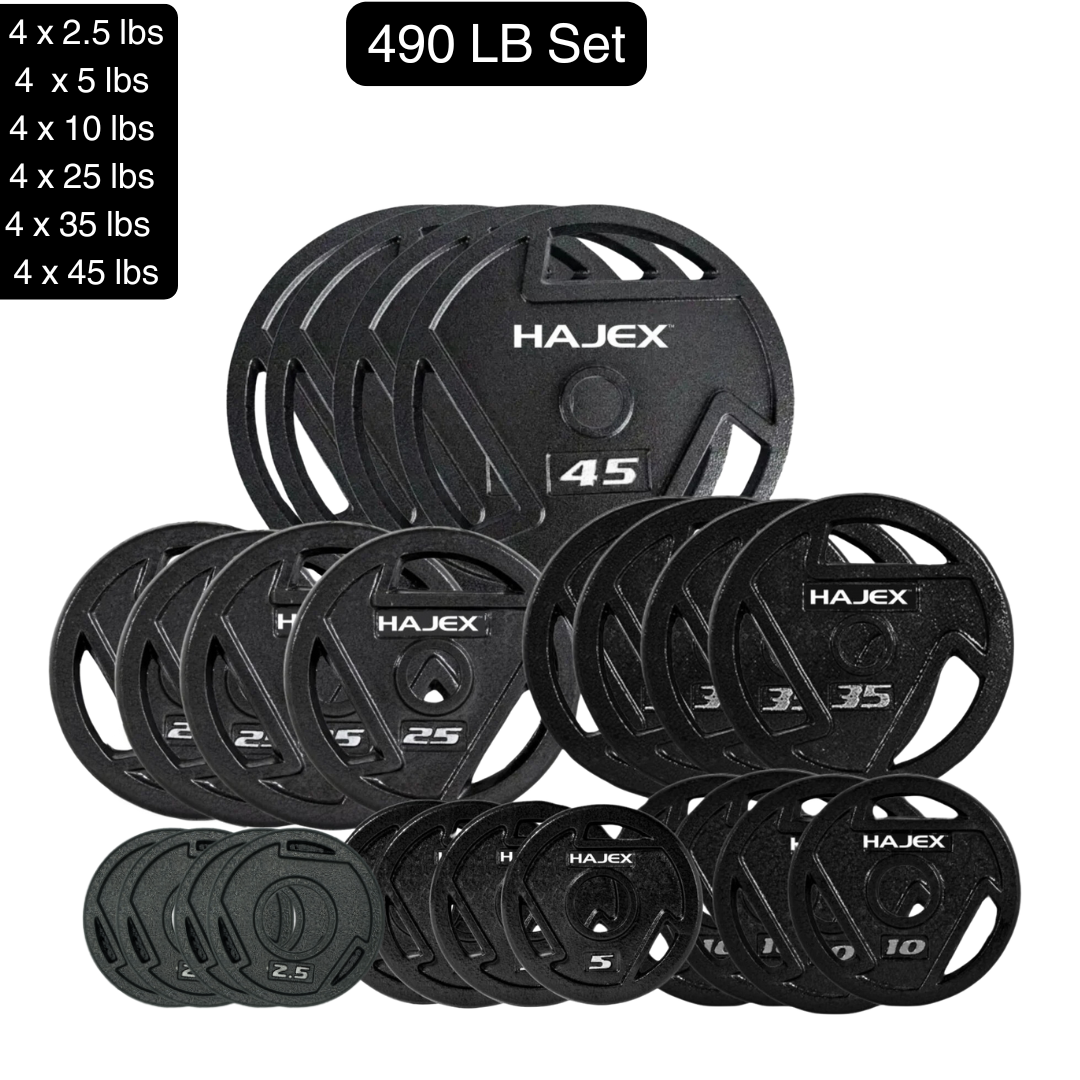 HAJEX Olympic Weight Plate Sets