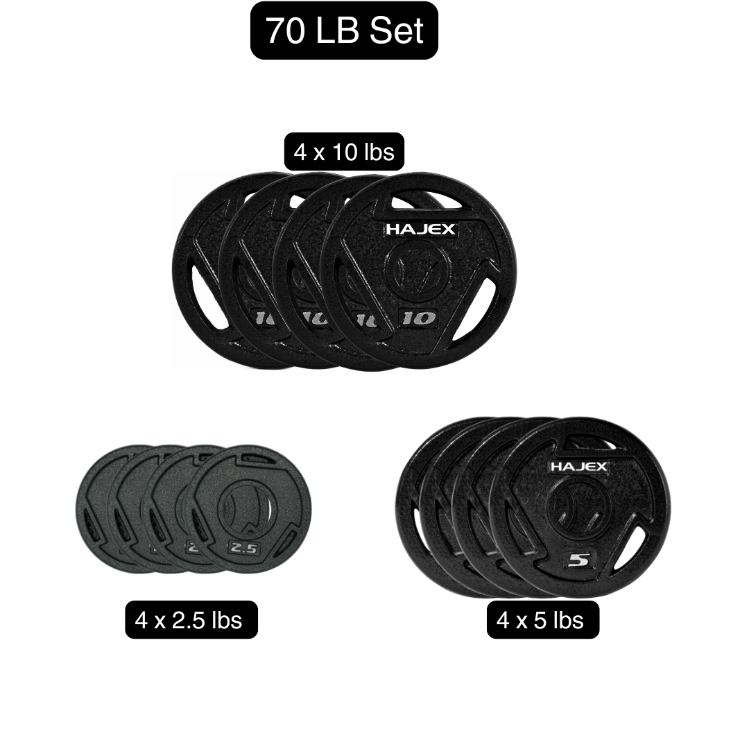 HAJEX Olympic Weight Plate Sets