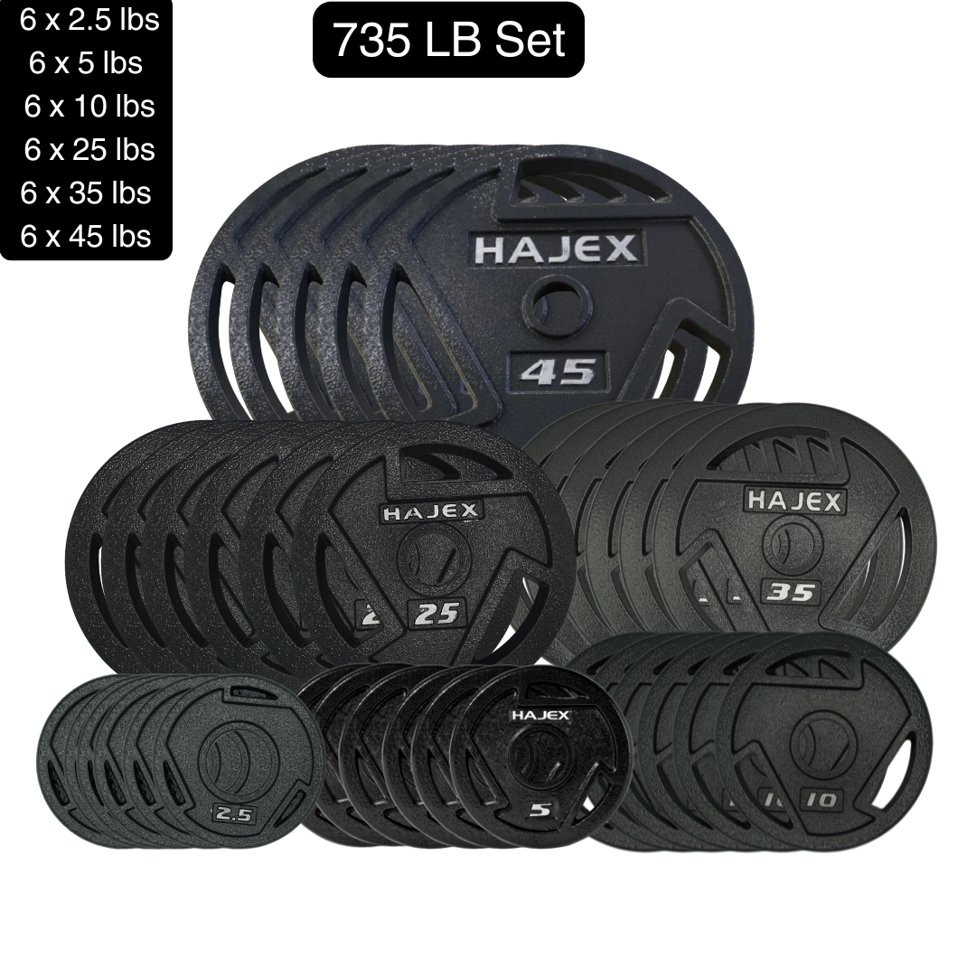 HAJEX Olympic Weight Plate Sets