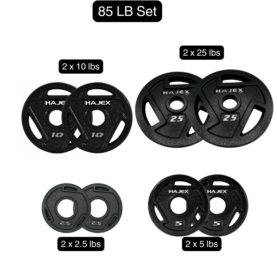 HAJEX Olympic Weight Plate Sets