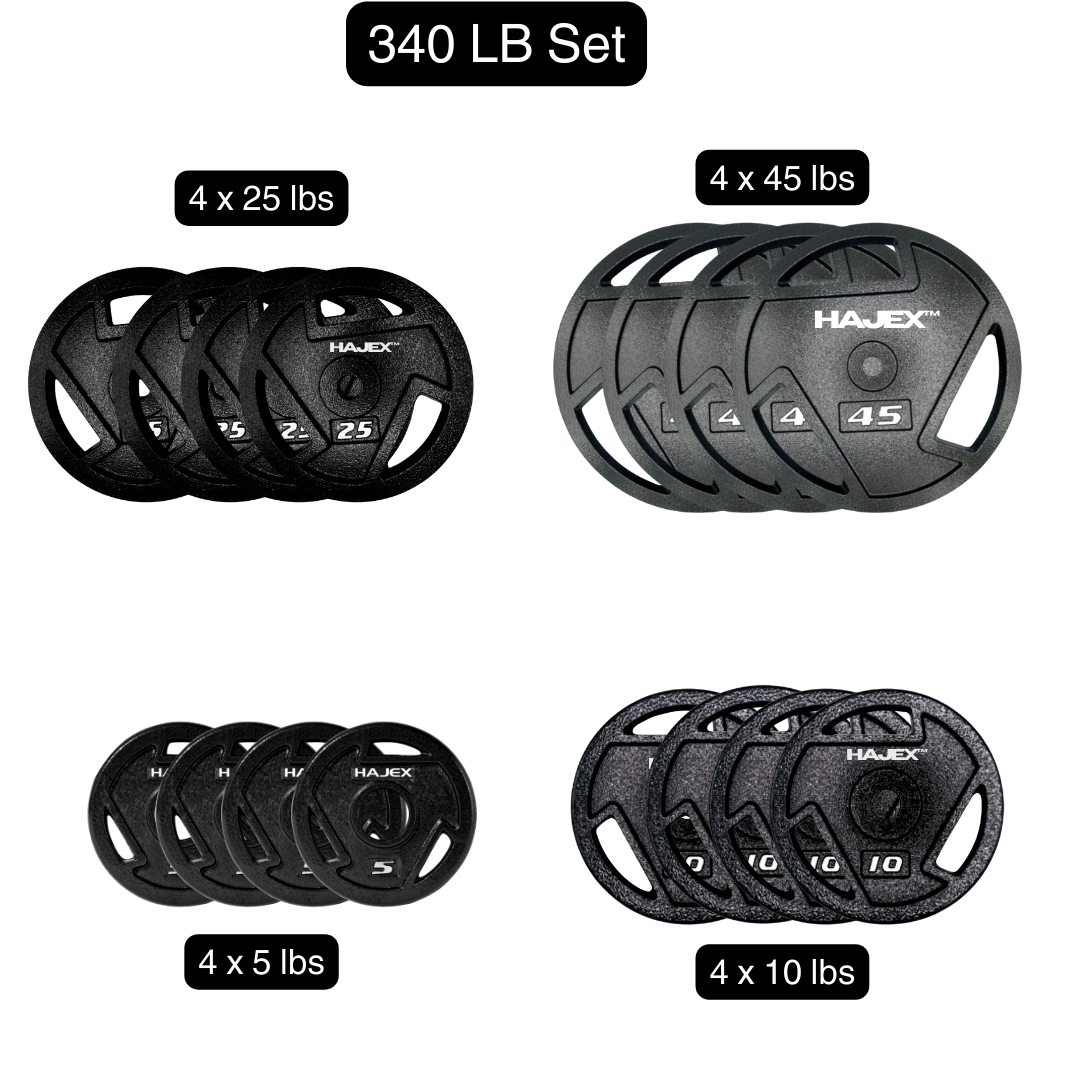 HAJEX Olympic Weight Plate Sets
